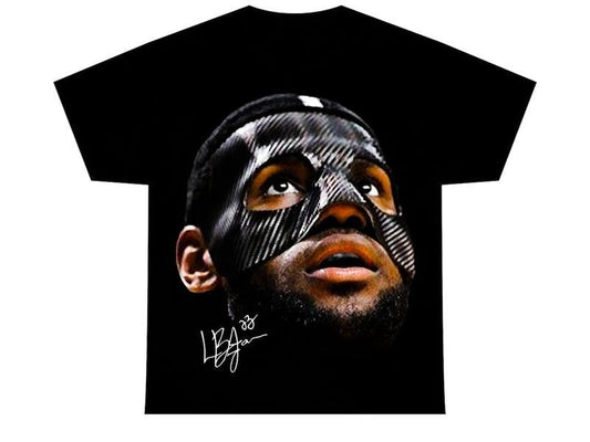 LEBRON JAMES T-SHIRT | Rare Bootleg Graphic Jumbo Merch | The Last Dance Vintage 90s Style Face Graphic Bootleg Tee