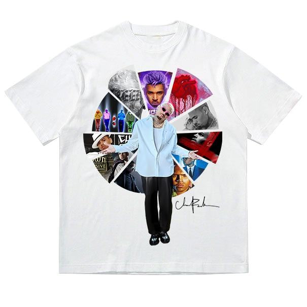 Vintage Chr1s Br0wn Best Albums Music Shirt