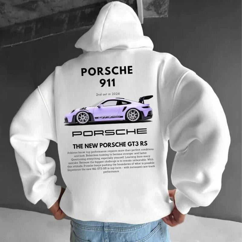 New Porsche 911 GT3 RS 2 side T-shirt, Hoodie, Sweater, Shirt For Men, for Women, Car Enthusiast Shirt, Car Clothing Classic Cotton graphic hoodies