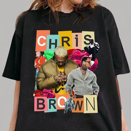 Vintage Bree2y Chris Br0wn Hiphop Music Fans Shirt