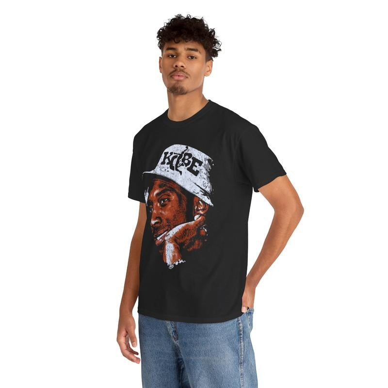 Ball Fan Nostalgic Vintage Graphic Basketball Tee Streetwear T-shirt Hooper Shirt Cotton Menswear Retro Top Comfy