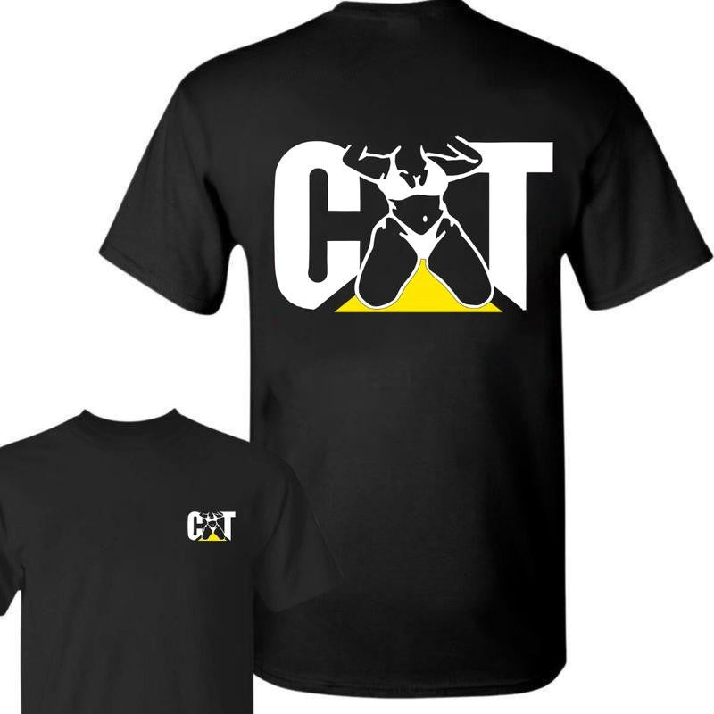 CAT With Woman 2 Side Hoodie Unisex Classic Fabric T-shirt/Hoodie, Vintage for Men and Women, Unisex Vintage Crewneck