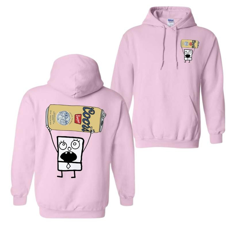 Doodlebob Coors Barquet Essential Hoodie, Funny Drinking Shirt, Coors Barquet Shirt For Men And Women