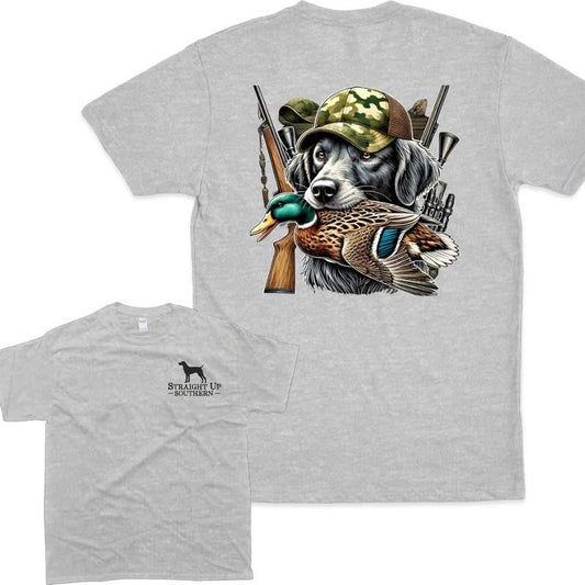 [Sale Up To 60%] Straight Up Southern Hunting Dog Collection Duck, Graphic Cotton Shirt, Vintage Style, For Men, For Women, Gift For Him