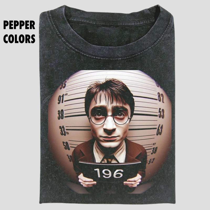 Harry Potter Vintage Tee, Harry Potter Crime Shirt, Movie Shirt, Funny Graphic Tee, Harry Potter Merch, Unisex T-Shirt, Unisex Movie Gift For Men Women