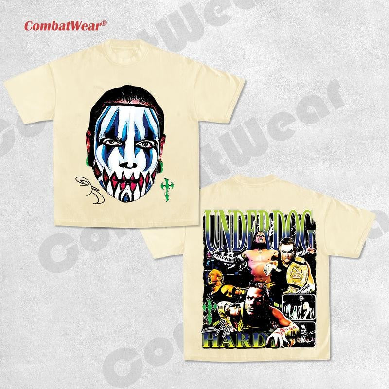 JEFF HARDY Wrestling Tee, Wrestling Graphic Tee, WWE Shirt, MMA Shirt, Sports T-shirt, Wrestling Gift, Gift for Him Gift For Her Hoodie Sweatshirt