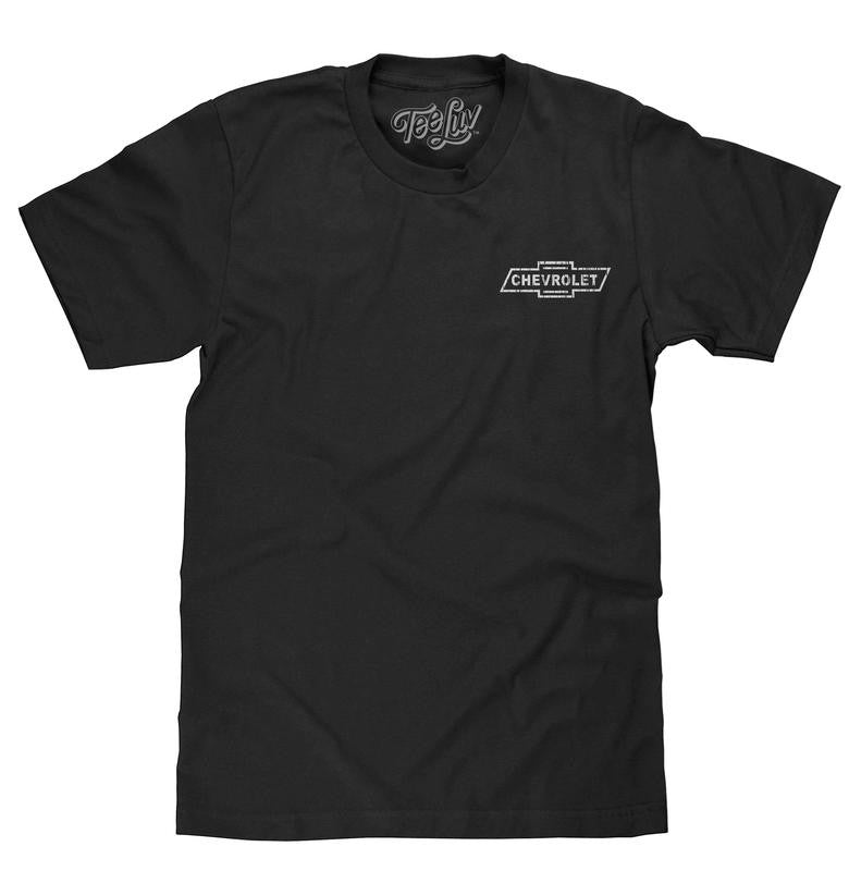 Chevrolet Usa T-shirt - Black, From Casual To Formal Styles, Diverse Wardrobe Choices, Trendy Apparel For Men And Women, Unisex Classic Cotton