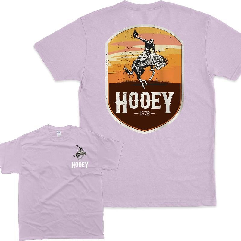 [Sale Up To 60%] Hooey Mens Cheyene Graphic Teal T-Shirt 2 Sides T-Shirt, Graphic T-Shirt, Vintage Style, Retro Outfit, For Men, For Women