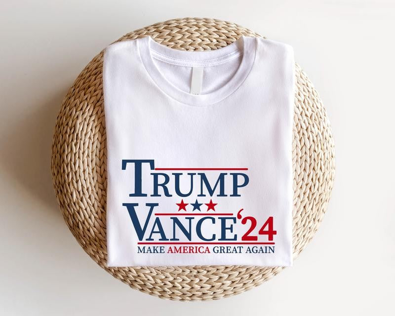 Trump Vance Shirt, President T-shirt, Matching Trump Supporter Tee, Unisex Political 2024 Shirt, Gift For Republican, Election 2024 Tee.