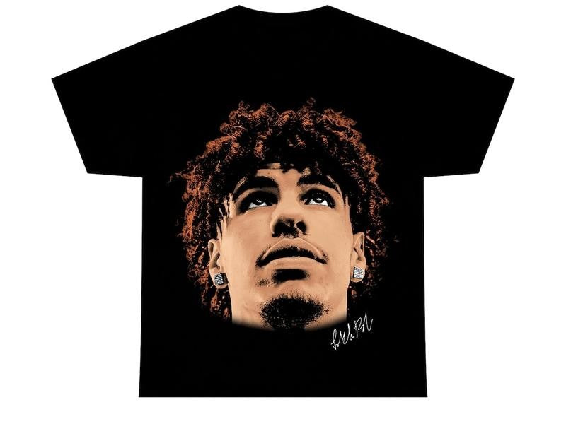 LAMELO BALL T-SHIRT | Rare Homage Vintage Style Graphic Bootleg Tee