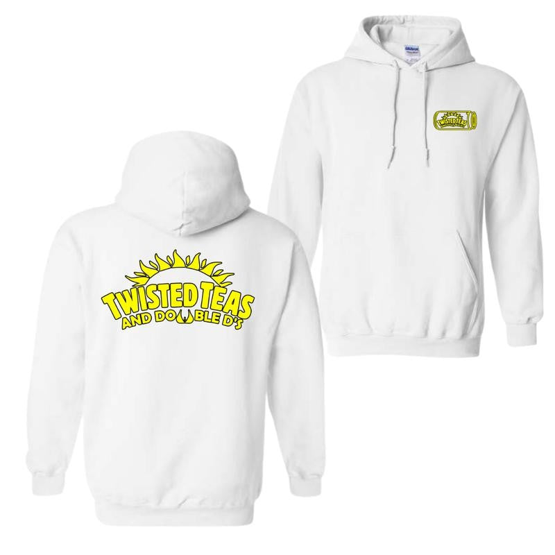 Twisted Teas and Double D's Hoodie, Unisex Hoodie, Ful Color T-Shirt, For Men, For Women