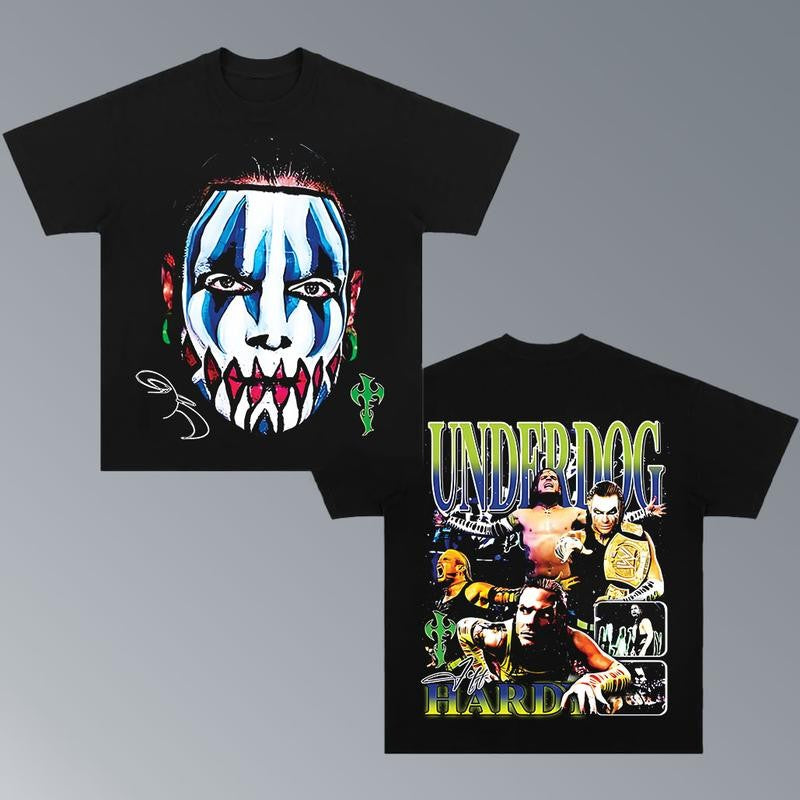 JEFF HARDY Wrestling Tee, Wrestling Graphic Tee, WWE Shirt, MMA Shirt, Sports T-shirt, Wrestling Gift, Gift for Him Gift For Her Hoodie Sweatshirt