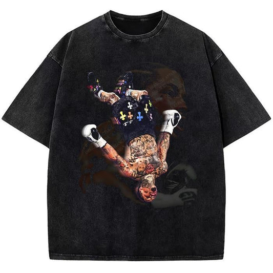 Gervonta Tank Davis Flip T-Shirt Tank Davis Boxing World Champion Custom Graphic Tee
