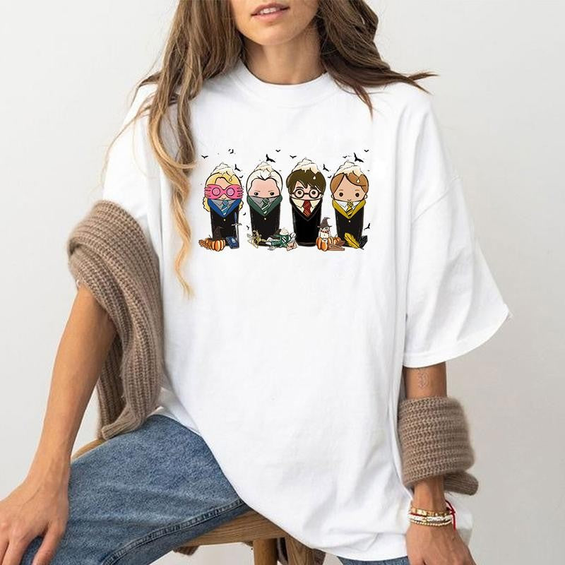 Vintage Wizard Harry Potter Coffee Halloween Sweatshirt, Hogwarts HP Shirt, Bookish Shirt, Halloween Sweatshirt