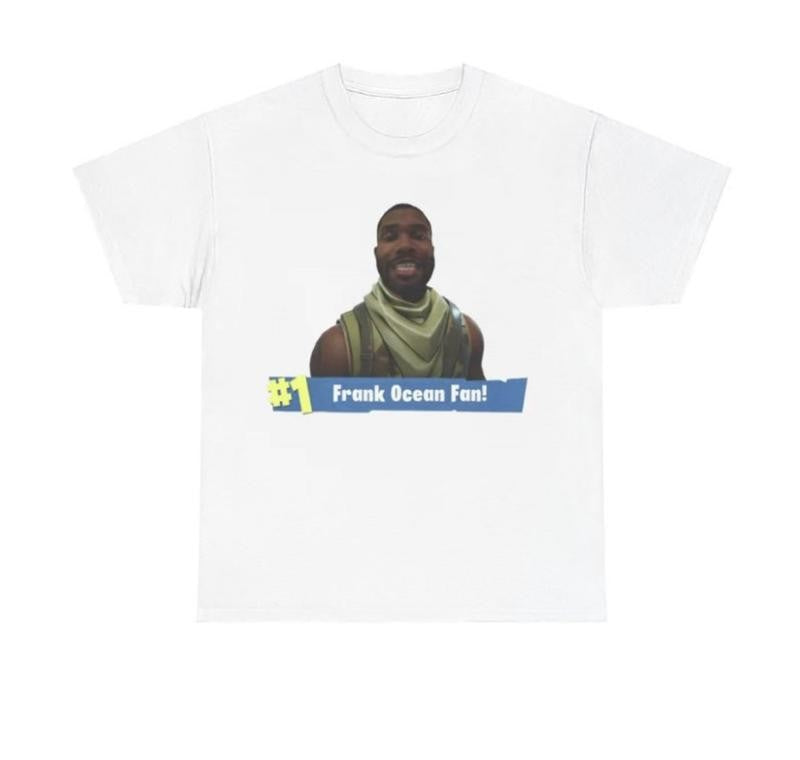 Frank Fortnite Shirt Ocean Shirt Bootleg Shirt Fortnite Shirt Graphic Tee Trendy Tee Funny Gift Idea Gift for Man
