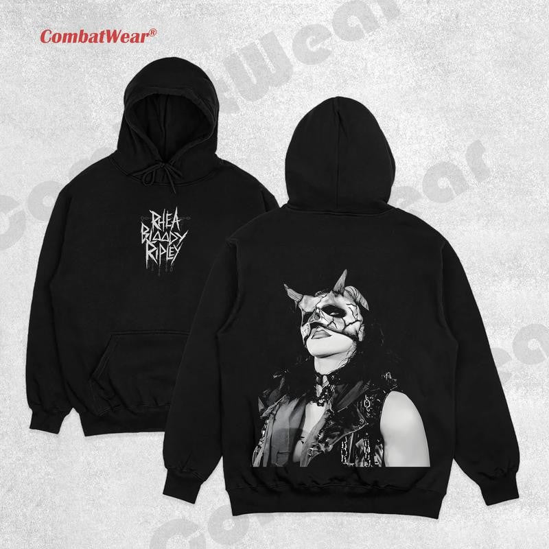 RHEA RIPLEY NEW V1 HOODIE-SWEATER-TEE , Wrestling Tee, Wrestling Graphic Tee, Wrestler Shirt, Sports Shirt, Vintage Wresting Shirt, Wrestling Gift