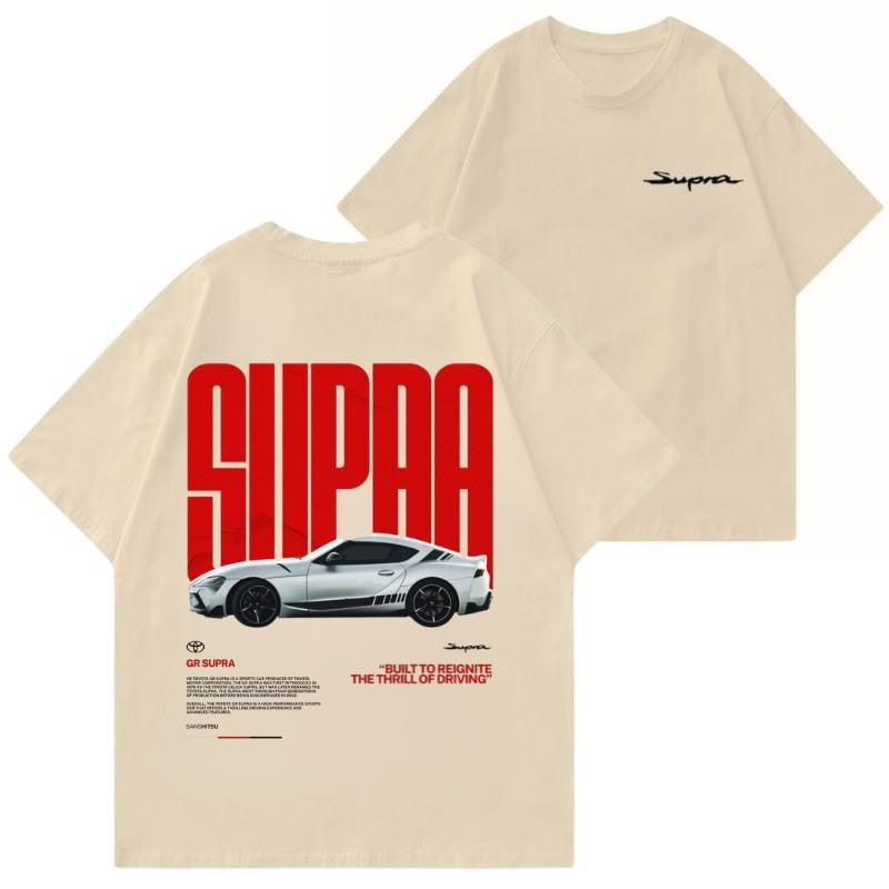 GR Supra Toyota Hoodie, T-Shirt, Sweater, Shirt For Men, for Women, Car Enthusiast Shirt, Car Clothing Classic Cotton graphic  hoodies