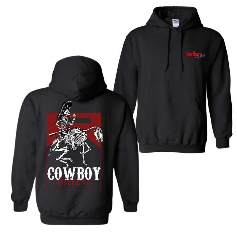 Vintage Marlboro Cowboy Wild West Shirt, Country Music, Cowboy Kille T-shirt and Hoodie