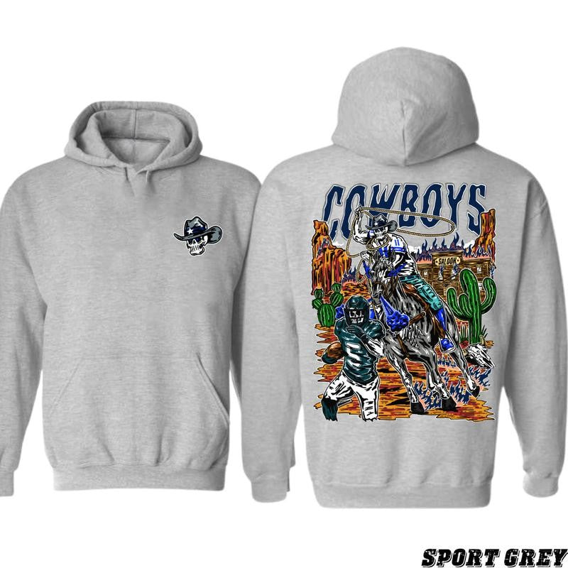 Dallas Football Limited Edition Graphic Cow boys T-shirt/Hoodie, Vintage for Men and Women, Unisex Vintage Crewneck