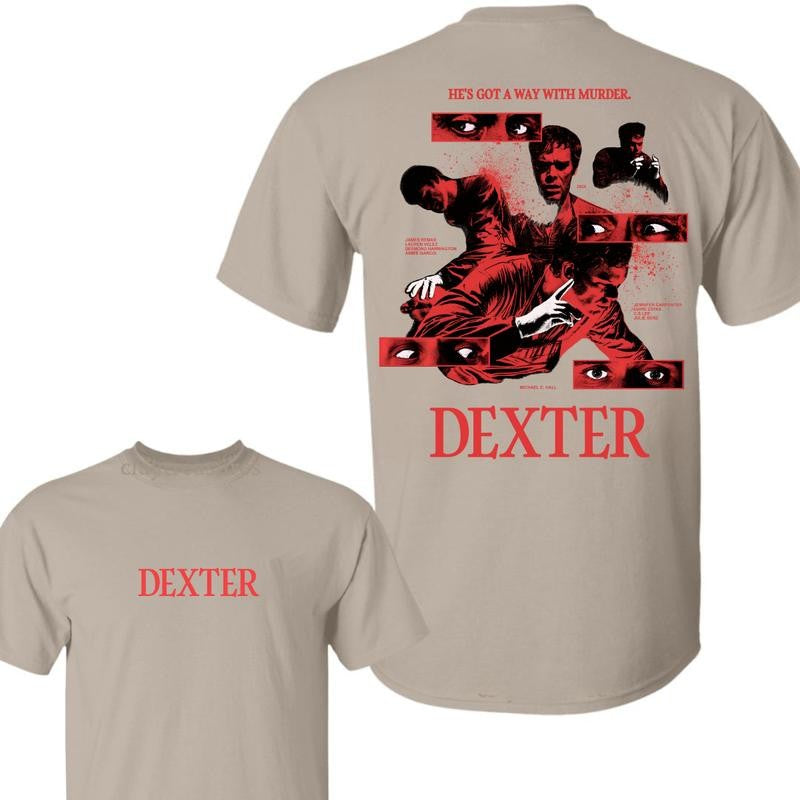 Dexter Hes Got A Way With Murder T-shirt/Hoodie Dexter Morgan T-shirt/Hoodie Vintage Style Unisex T-shirt/Hoodie, Vintage for Men and Women