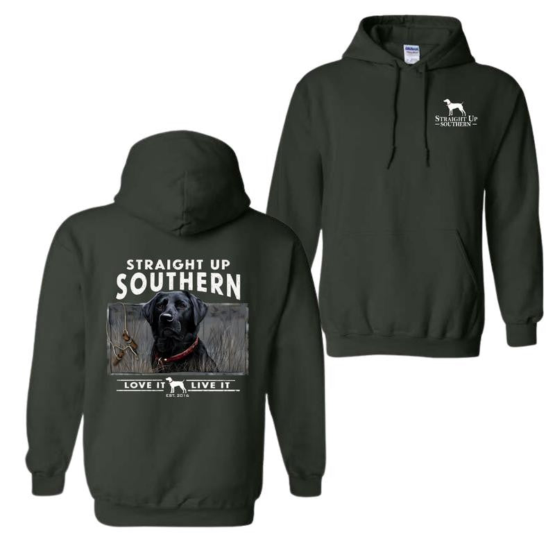 Straight Up Southern Hoodie, Live It Lab With Duck Call For Men For Women, Trendy Hoodie