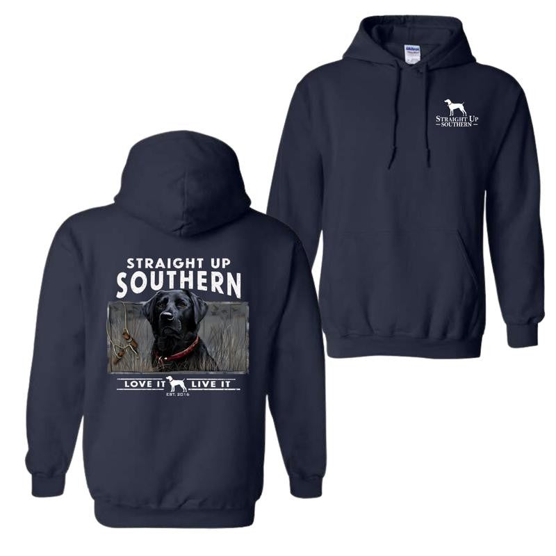 Straight Up Southern Hoodie, Live It Lab With Duck Call For Men For Women, Trendy Hoodie