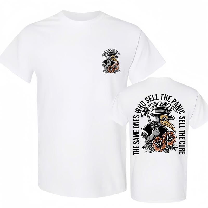 The Same Ones Who Sell The Panic Sell The Hoodie/T-Shirts Unique Design with Double Side Hoodie/T-Shirts Vintage Style Unisex T-shirt/Hoodie, Vintage for Men and Women