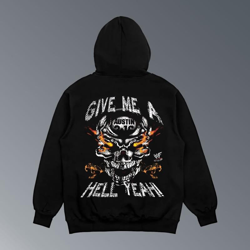 STONE COLD-TEXAS RATTLESNAKE TEE, Wrestling Graphic Tee, WWE Tee, Sports T-shirt, Athlete Shirt, Wrestling Gift Streetwear Crewneck Clothing