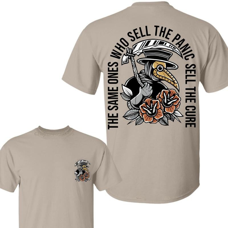 The Same Ones Who Sell The Panic Sell The Hoodie/T-Shirts Unique Design with Double Side Hoodie/T-Shirts Vintage Style Unisex T-shirt/Hoodie, Vintage for Men and Women