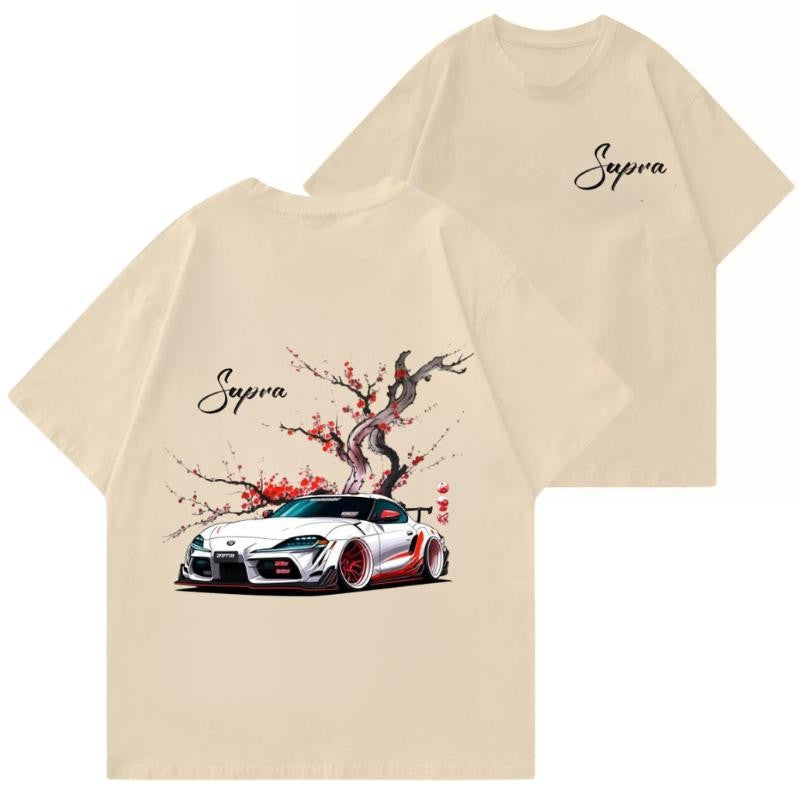 Supra MK5 2 side T-shirt, Hoodie, Sweater, Shirt For Men, for Women, Car Enthusiast Shirt, Car Clothing Classic Cotton graphic  hoodies