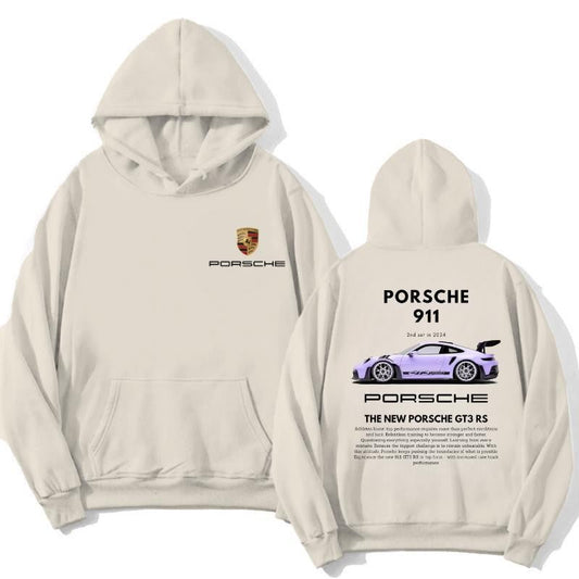 New Porsche 911 GT3 RS 2 side T-shirt, Hoodie, Sweater, Shirt For Men, for Women, Car Enthusiast Shirt, Car Clothing Classic Cotton graphic hoodies