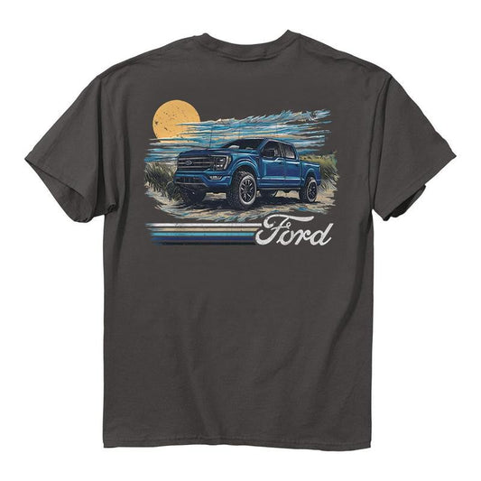 Ford - F-150 Tremor Beach Truck T-shirt, Bright Colors, Contemporary And Trendy Fits, Trendy Apparel For Men And Women, Find Your Signature Look