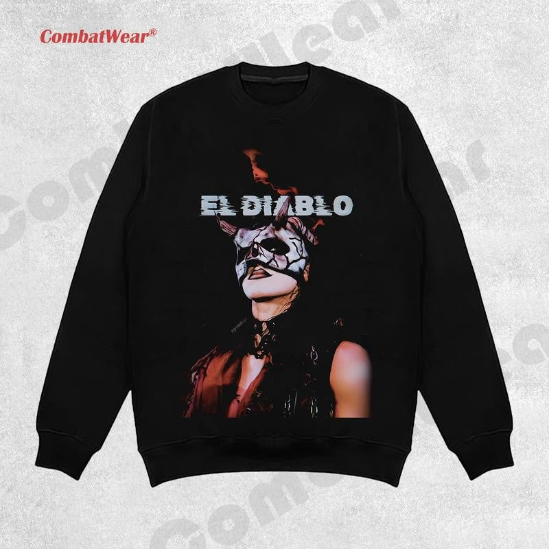 RHEA RIPLEY EL DIABLO TEE , Wrestling Tee, Wrestling Graphic Tee, Wrestler Shirt, Sports Shirt, Vintage Wresting Shirt, Wrestling Gift