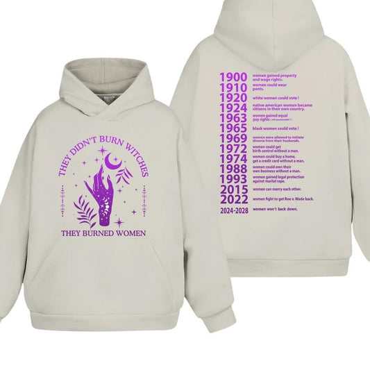 Feminist Shirt 2024-2028 Women Wont Back Down T-Shirt/ Hoodie, Shirt Man woman, Vintage Shirt, Fan Gift Cotton