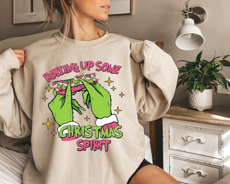 Christmas Spirit Funny Gr Sweatshirt Gift