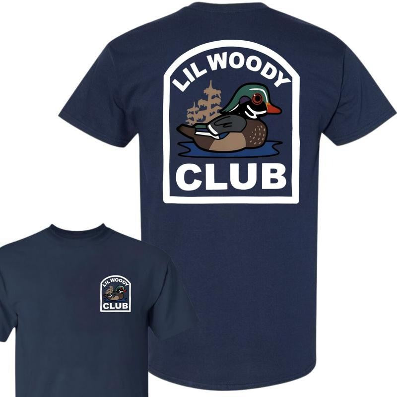 Lil Woody Club Unisex T-Shirt, Lil Gents Making Dents Cotton Tee, Funny Bird, Full Colors, For Men, For Women