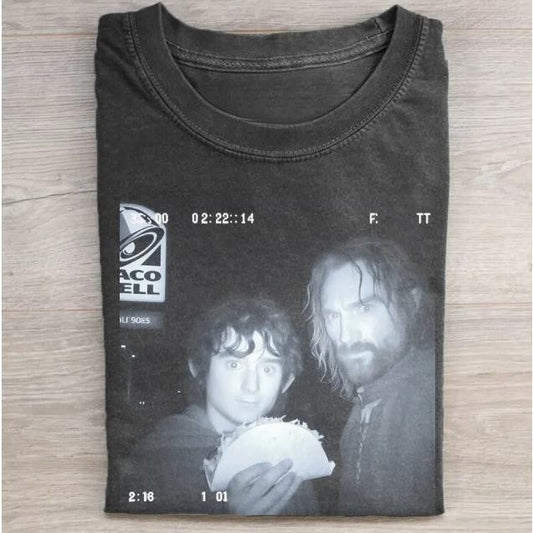 Retro Taco Bell LOTR Unisex Shirt, Unisex Meme Shirt, Funny Harry Potter Shirt, Menswear, Hoodie, Sweatshirt
