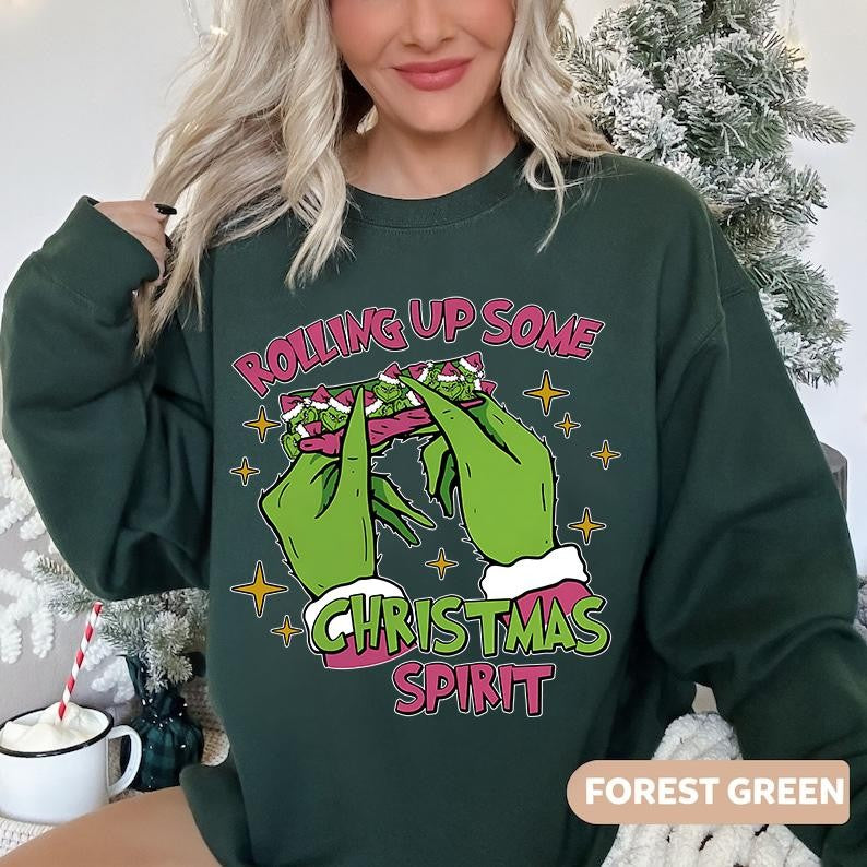 Christmas Spirit Funny Gr Sweatshirt Gift