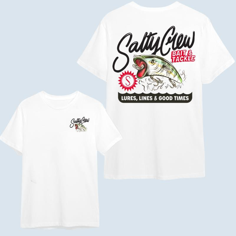 Salty Crew Castoff Standard T-Shirt/Hoodie Vintage for Men and Women, Unisex Vintage Crewneck Tee - Casual, Menswear