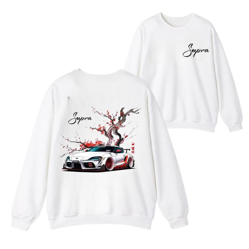 Supra MK5 2 side T-shirt, Hoodie, Sweater, Shirt For Men, for Women, Car Enthusiast Shirt, Car Clothing Classic Cotton graphic  hoodies