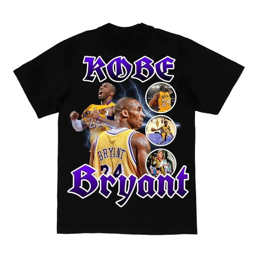 Kobe Bryant Graphic Tee â€“ STREETWEAR Crewneck Short Sleeve T-Shirt