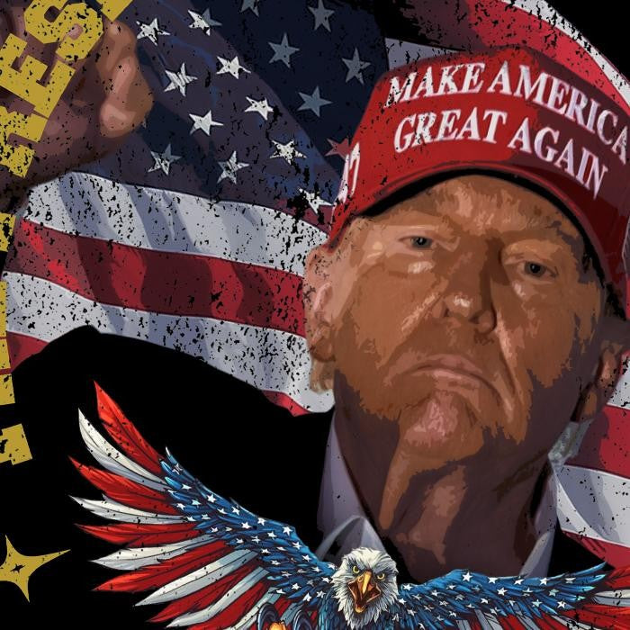 Donald Trump Wins POTUS The President 2024 Victory Custom Graphic T-Shirt Maga President Trump Winner Graphic Tee