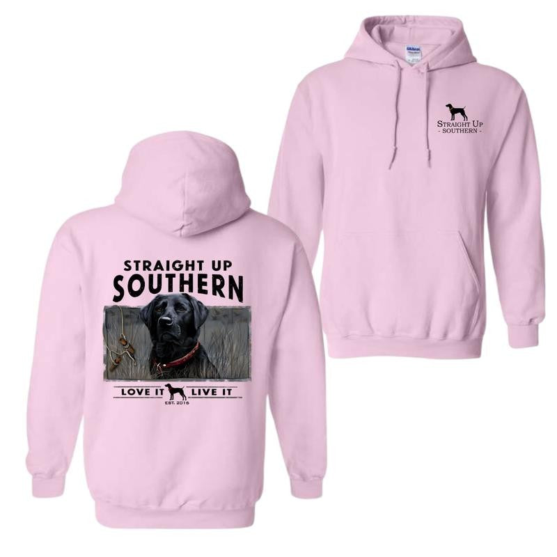 Straight Up Southern Hoodie, Live It Lab With Duck Call For Men For Women, Trendy Hoodie