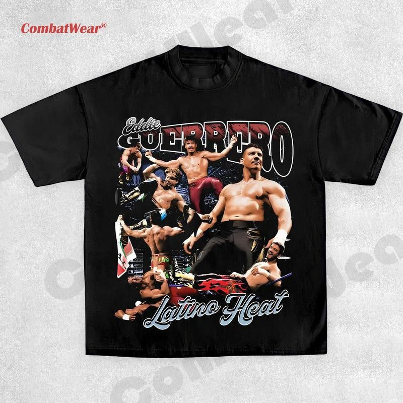 Vintage Eddie Guerrero graphic tee, Eddie Guerrero Vintage 90s graphic unisex sweatshirt, WWE graphic tee Hoodie Streetwear Menswear