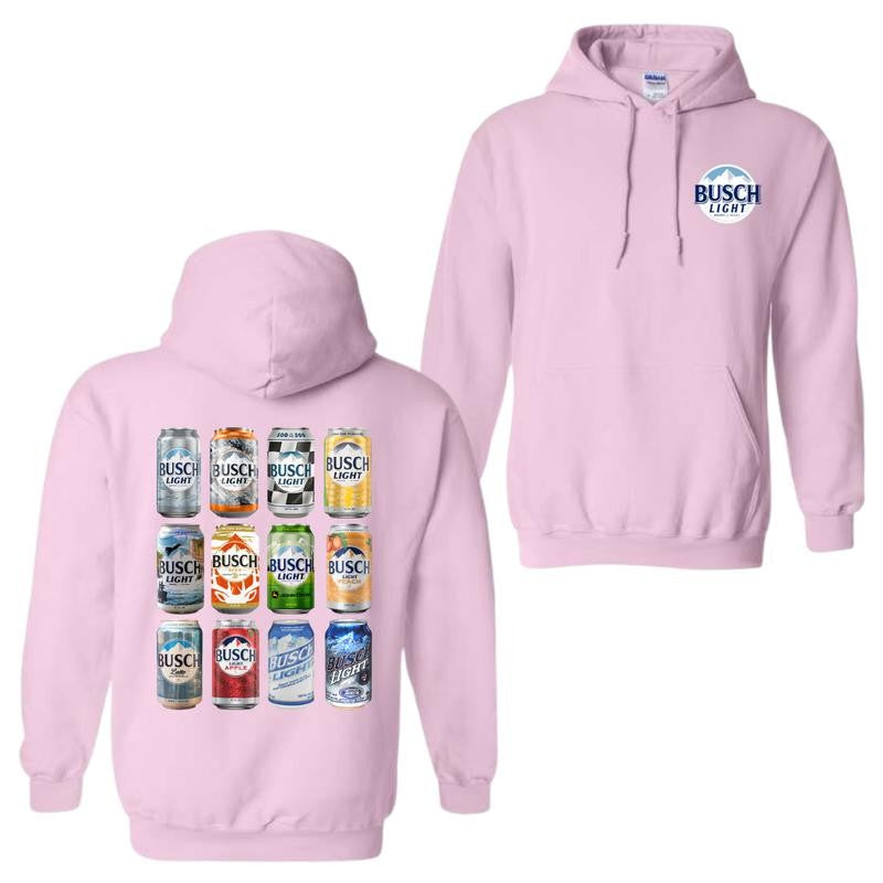 Busch Light Full Hoodie and T-shirt, Funny Shirt, Unisex Hoodie For Men and Woman