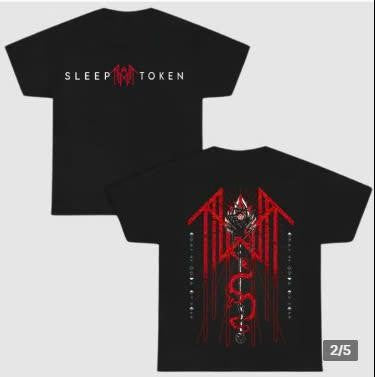 Sleep Token Reaper Angle Hoodie, 2 Side Graphic Unisex T-Shirt for Man for women Menswear Alternative Hoodie Tops