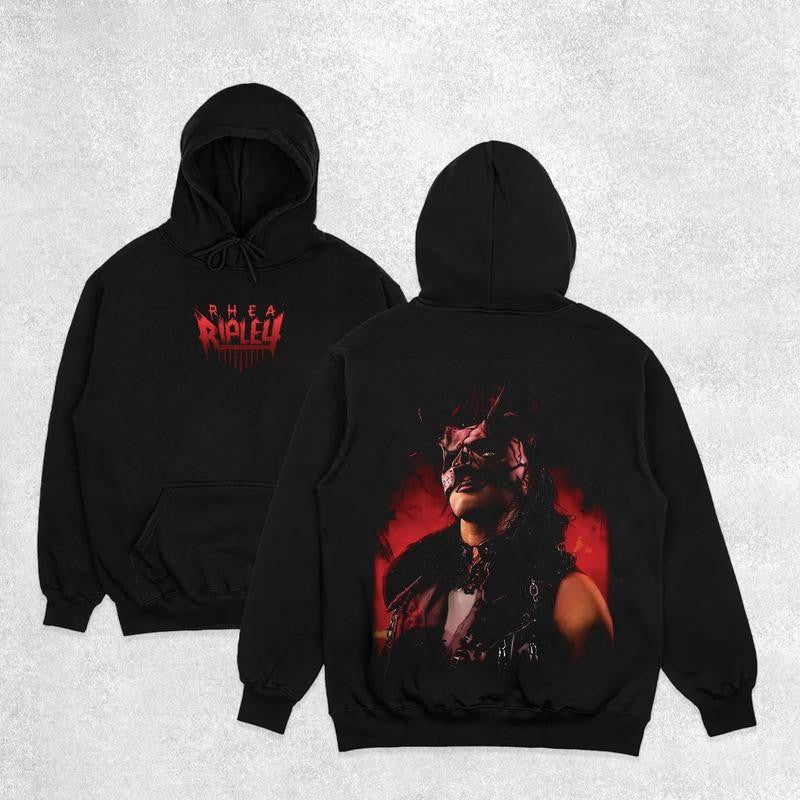 RHEA RIPLEY NEW HOODIE-SWEATER-TEE , Wrestling Tee, Wrestling Graphic Tee, Wrestler Shirt, Sports Shirt, Vintage Wresting Shirt, Wrestling Gift
