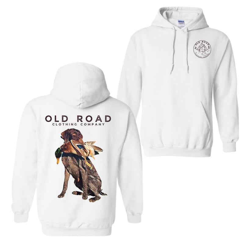 Gwp Shirt, German Wirehaired Pointers Mens Bird Hunting Graphic Hoodie T-Shirt