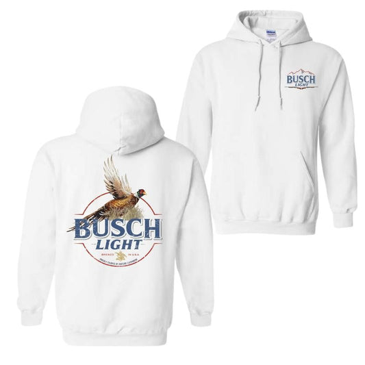 Busch Light Pheasant Hoodie, Busch Light Hunting Shirt, Beer Shirt, Hunting Shirt, Gifts for Him, Holiday Gift Ideas