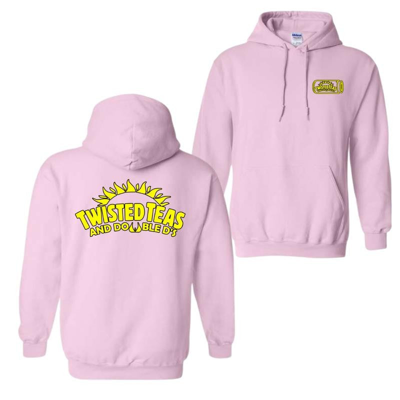 Twisted Teas and Double D's Hoodie, Unisex Hoodie, Ful Color T-Shirt, For Men, For Women